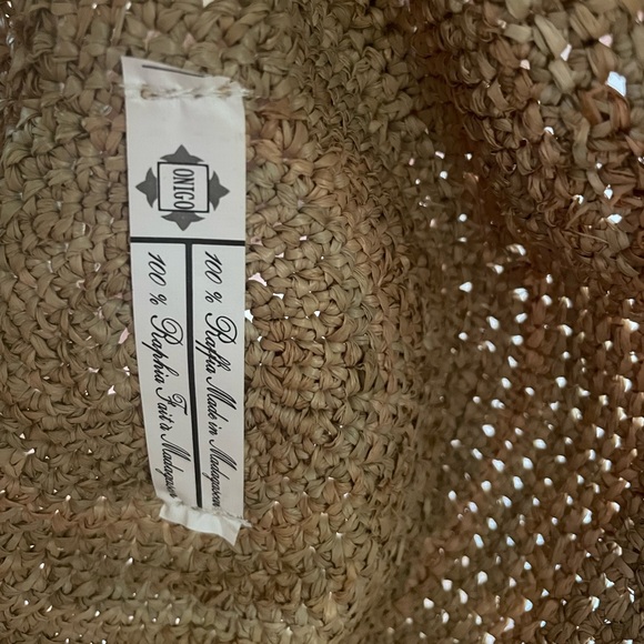 Anthropologie Raffia Beach Hat - Picture 2 of 3